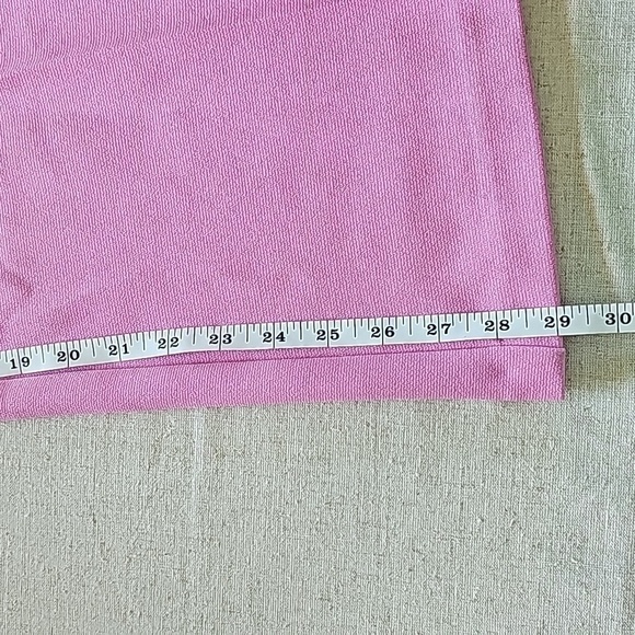 Urban Outfitters High Waisted Wide Leg Pants Barbiecore Pink Size Large - Picture 4 of 6